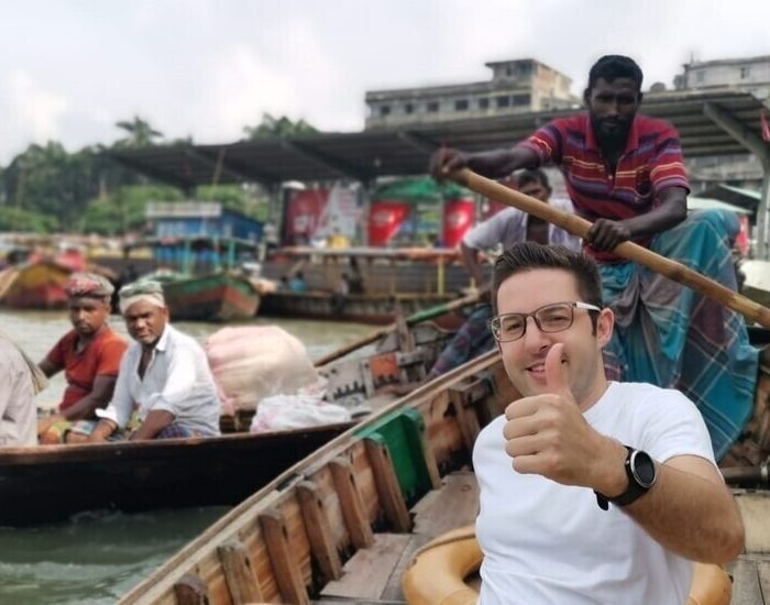 Bangladesh tour by a tourist from Morocco.