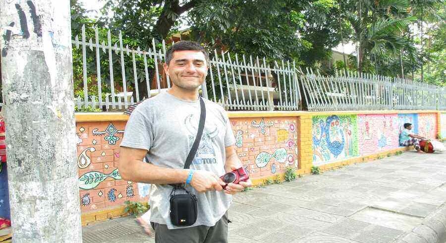 Visiting Dhaka University