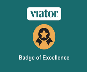 Modhu Tours awarded on viator with Badge of Excellence